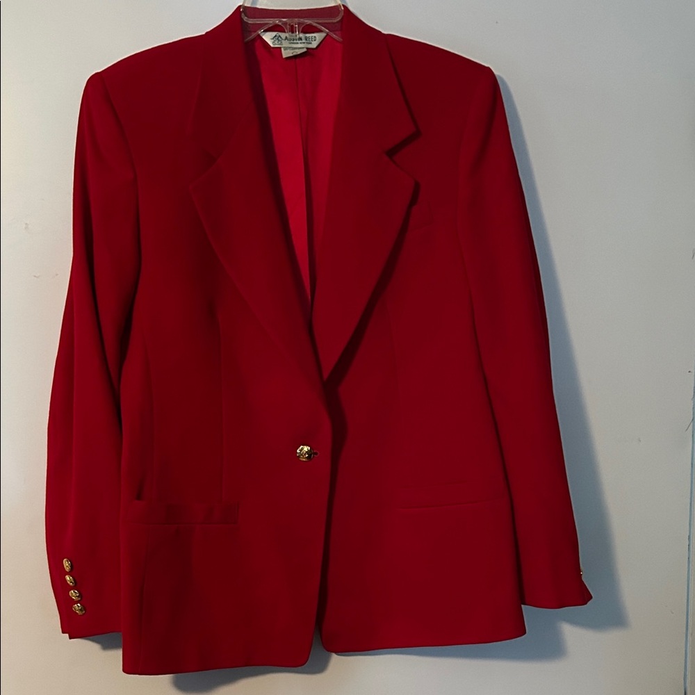 Austin Reed Bold Red Blazer